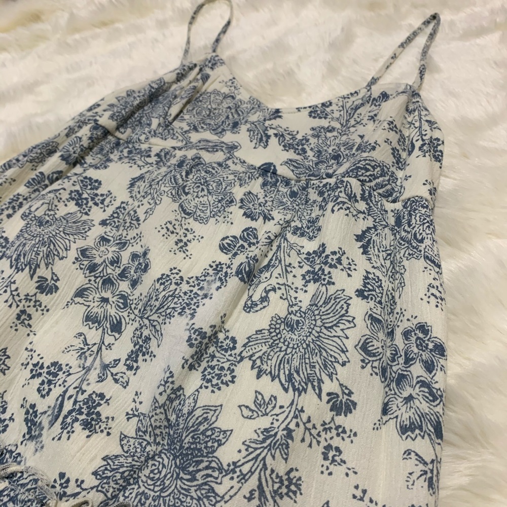 Boho floral maxi dress